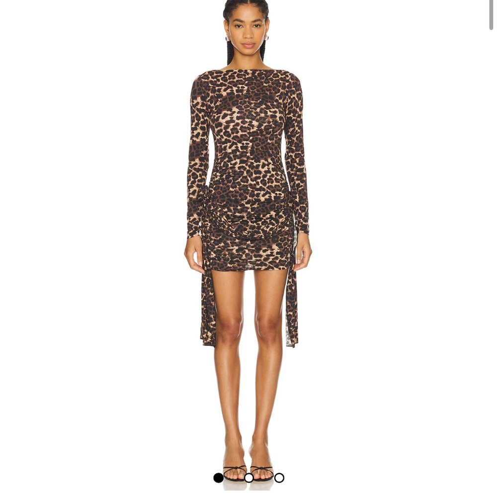 Lioness Glory Leopard Mini Dress